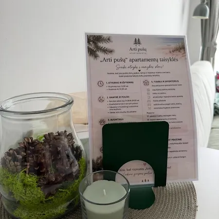 Pusu Apartamentai Su Sildomu Baseinu * Palanga